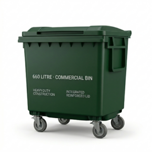 660 Litre Wheeled Bin
